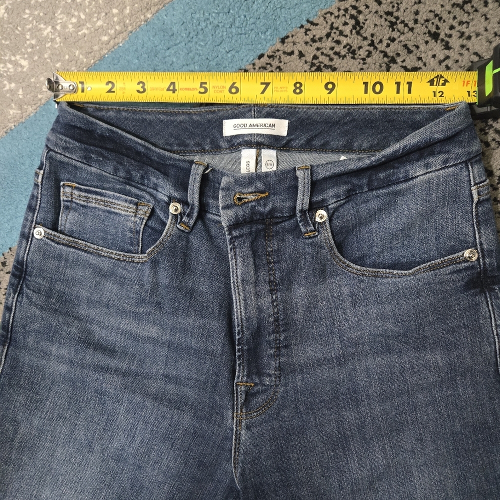 Good American Good Legs Skinny Jeans, 6/28, EUC - Picture 8 of 13